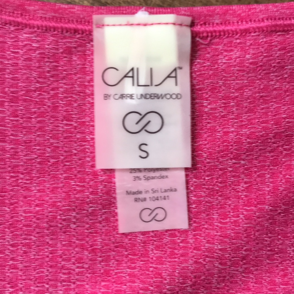 CALIA brand tank top, heathered pink, Sz small - Picture 2 of 8